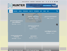 Tablet Screenshot of muntermag.com